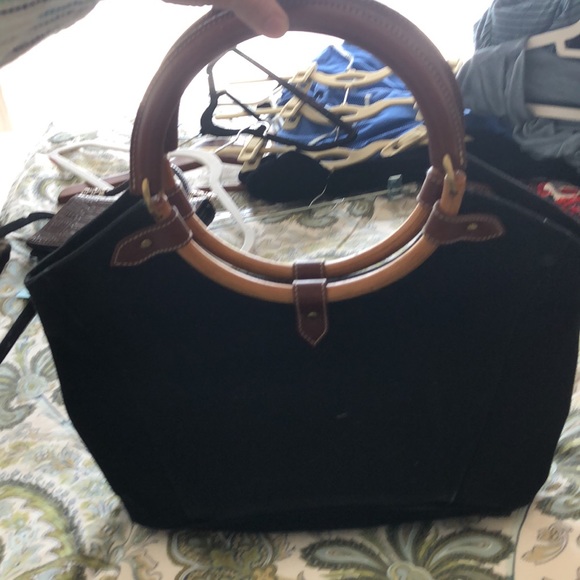 Ralph Lauren canvas handbag - Picture 2 of 5